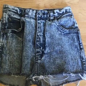 Jean shorts